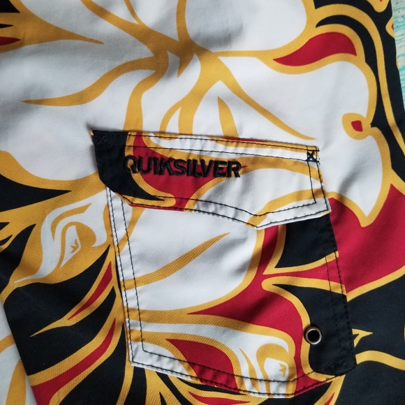 Quicksilver boy's hibiscusswim trunks siz… - Picture 2 of 5